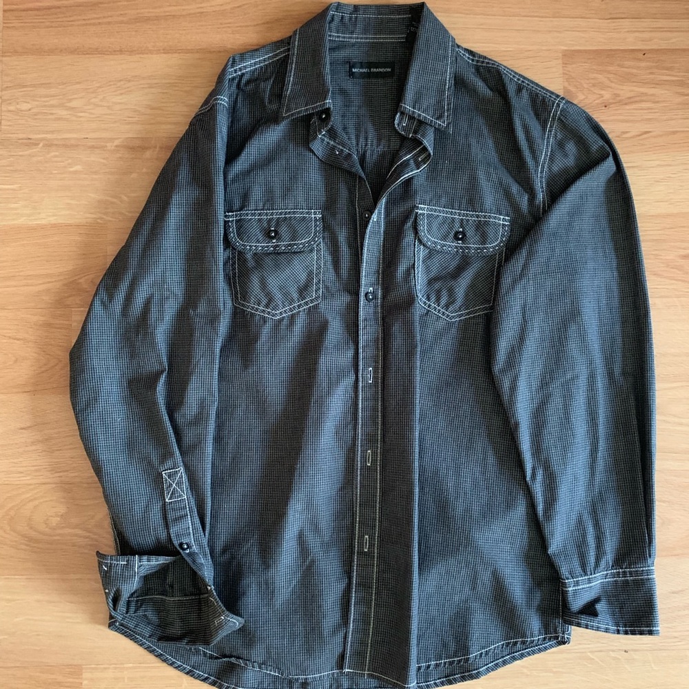 Michael Brandon button down shirt